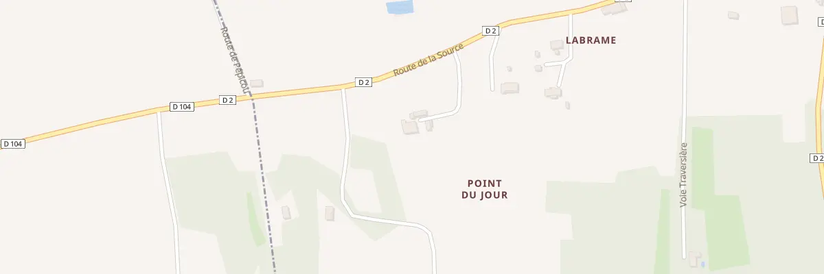 Plan du 29 Point du Jour à Vergt-de-Biron