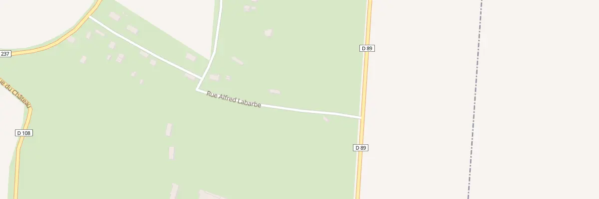 Plan du 3 Rue Alfred Labarbe à Bourville