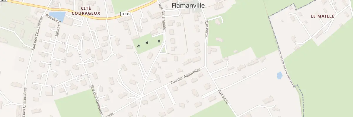 Plan du 9 Rue de la Mairie à Flamanville