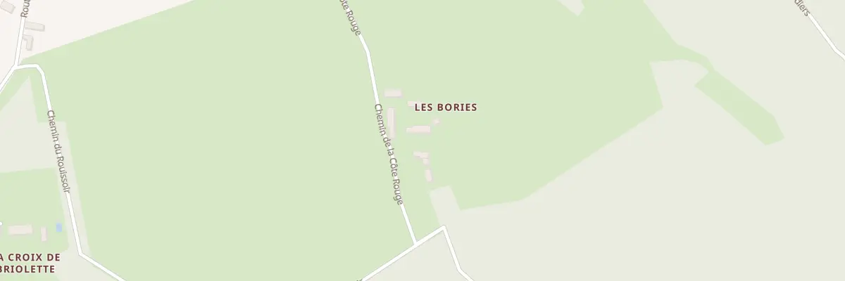 Plan du 112 Les Bories à Molières