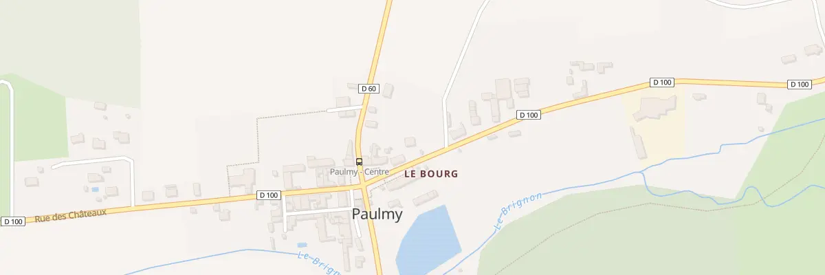 Plan du 1 Rue du Stade à Paulmy