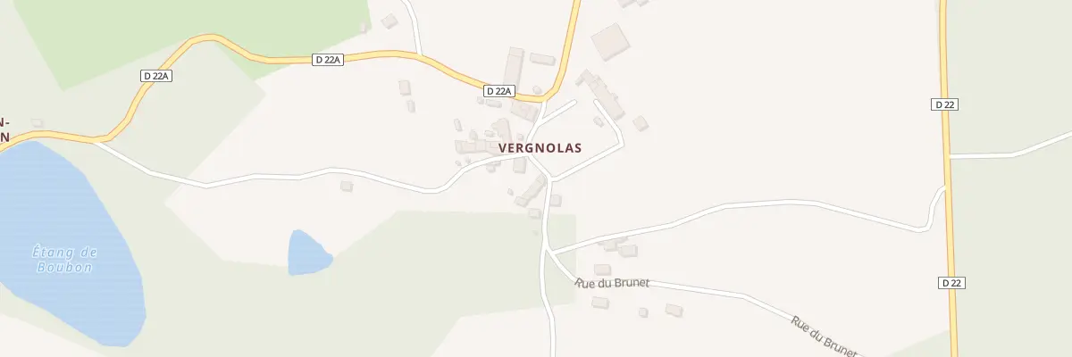 Plan du 8 Rue du Brunet à Cussac