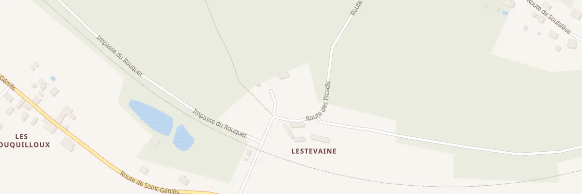 Plan du 496 Rte des Picadis à Trémolat