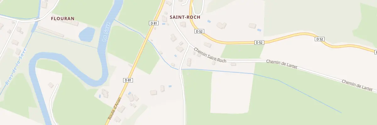 Plan du 10 Che de Saint Roch à L’Isle-en-Dodon