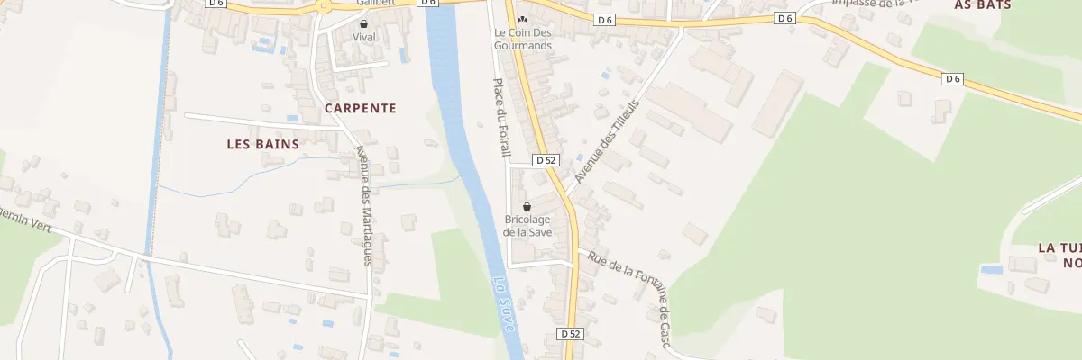 Plan du 830 Rue du Pré Commun à L’Isle-en-Dodon