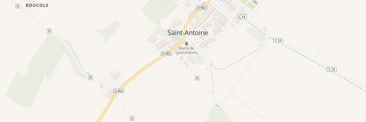 Plan du 1 Chem des Lavandieres à Saint-Antoine