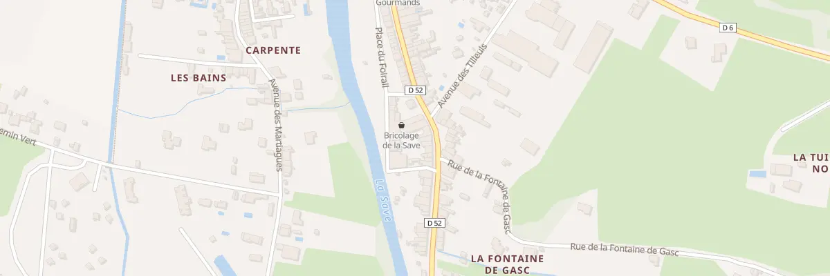 Plan du 38 Rue du Pré Commun à L’Isle-en-Dodon