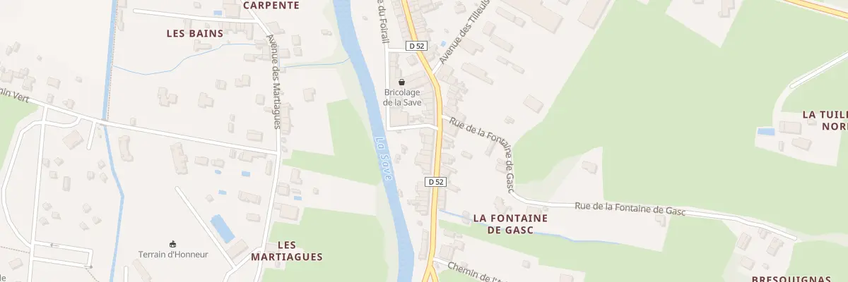 Plan du 54 Rue du Pré Commun à L’Isle-en-Dodon
