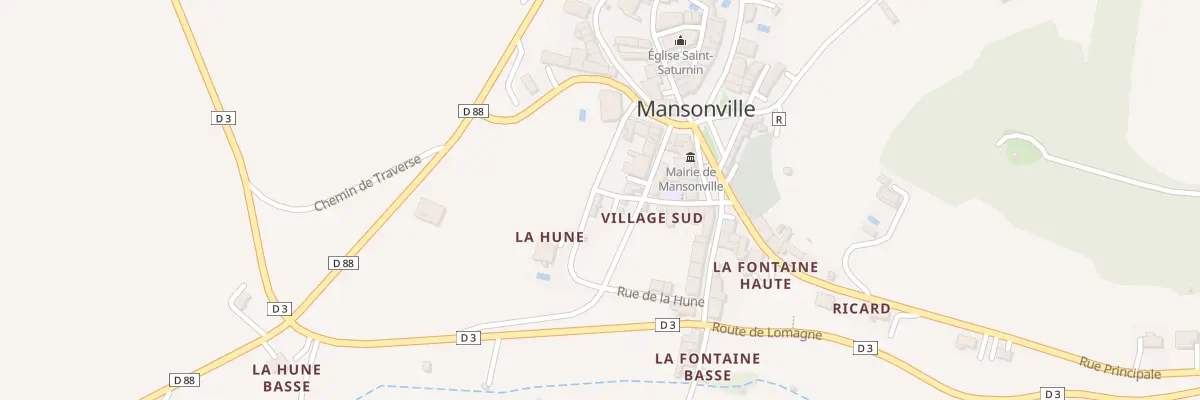 Plan du 5082 Village Sud à Mansonville
