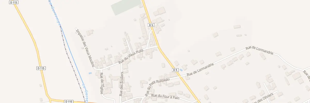 Plan du 7 Rte de Saint-germain à Jouhet