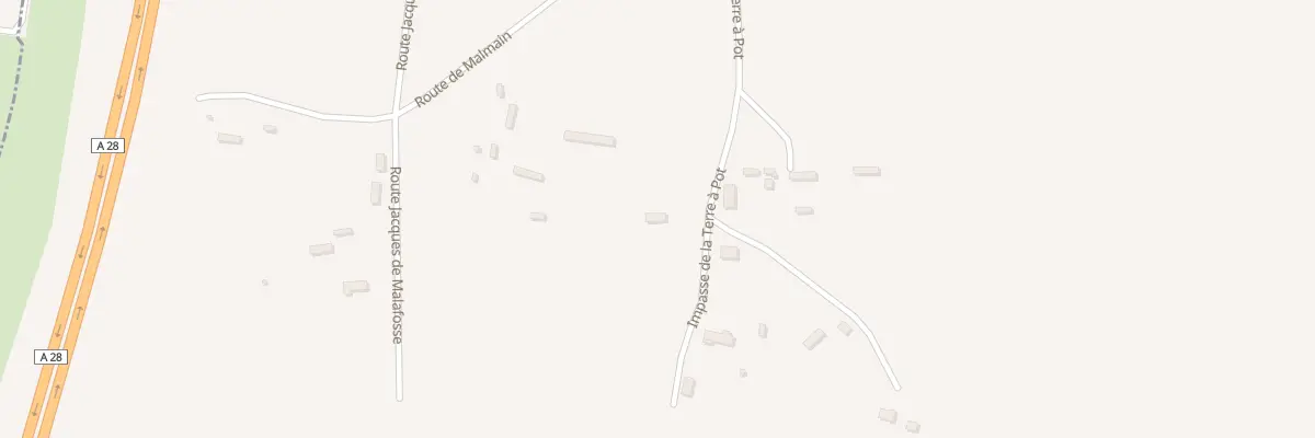 Plan du 232 Rte de Malmain à Bosgouet