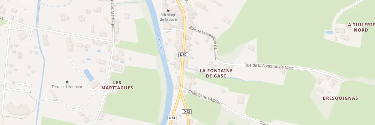 Plan du 73 Rue du Pré Commun à L’Isle-en-Dodon