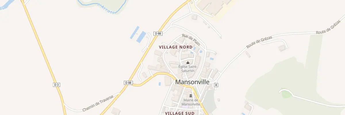 Plan du 101 Rue de l’Église à Mansonville