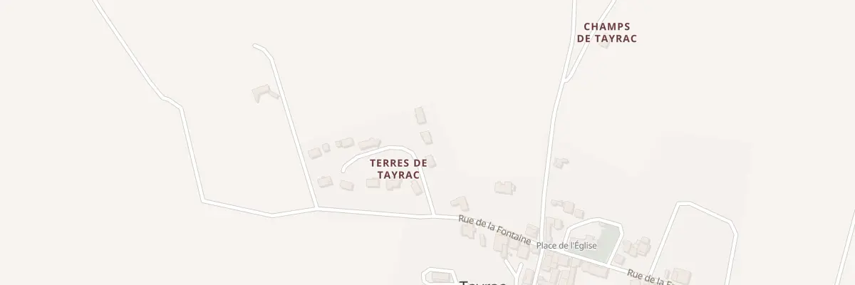 Plan du 4 Lot Terres de Tayrac à Tayrac