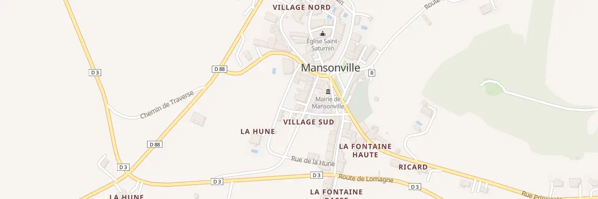 Plan du 5083 Village Sud à Mansonville