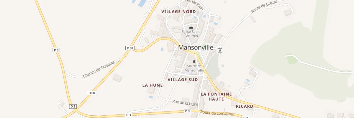 Plan du 5084 Village Sud à Mansonville