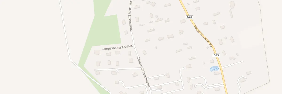 Plan du 79 Che de Russemaine au Bosc du Theil