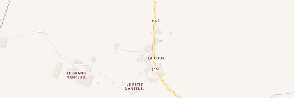 Plan du 5481 La Cour à Brigueuil
