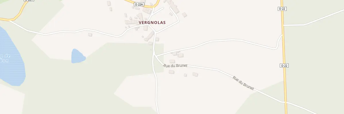 Plan du 9 Rue du Brunet à Cussac