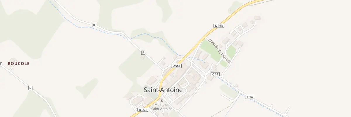 Plan du 2 Chem du Carpe à Saint-Antoine