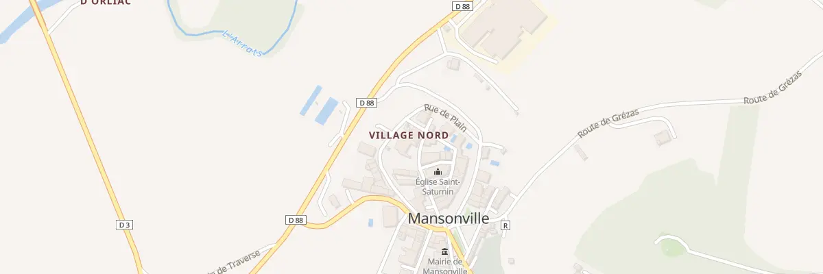 Plan du 5035 Village Nord à Mansonville