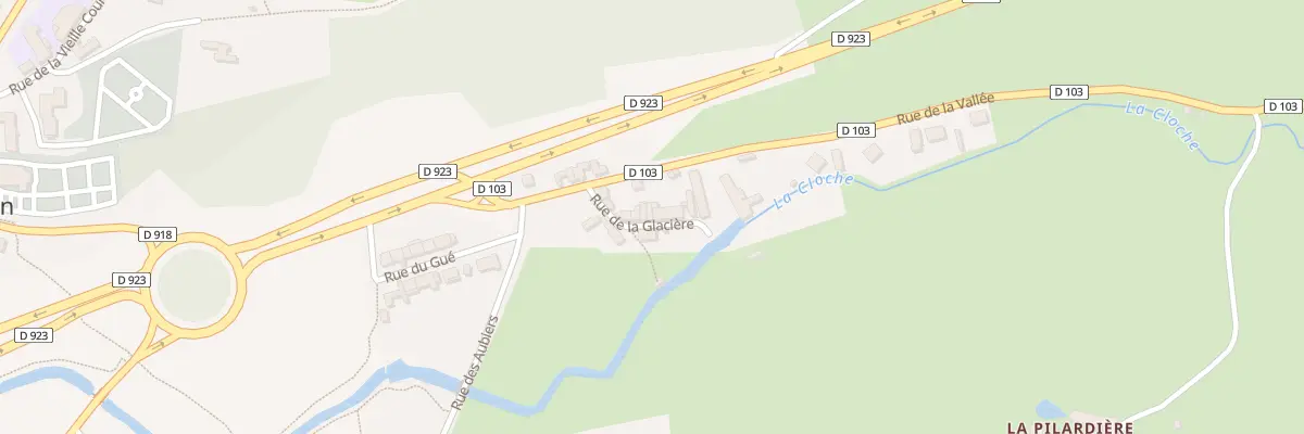 Plan du 5 Rue de la Glacière à Arcisses