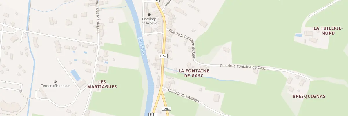 Plan du 69 Rue du Pré Commun à L’Isle-en-Dodon
