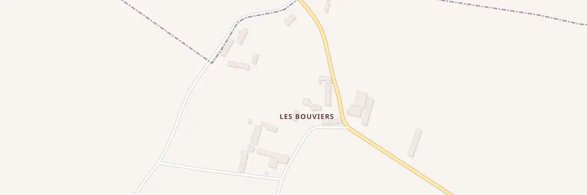 Plan du 97 Bouviers à La Chapelle-Fortin