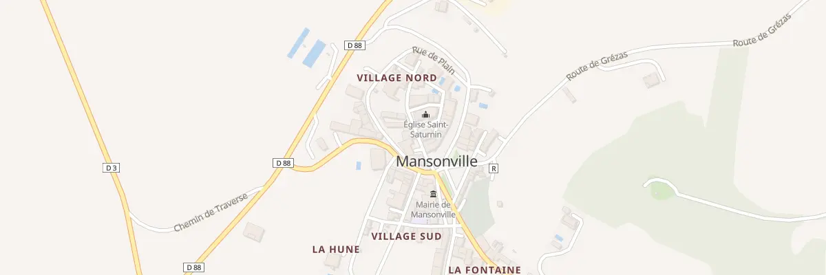 Plan du 51 Rue de l’Église à Mansonville
