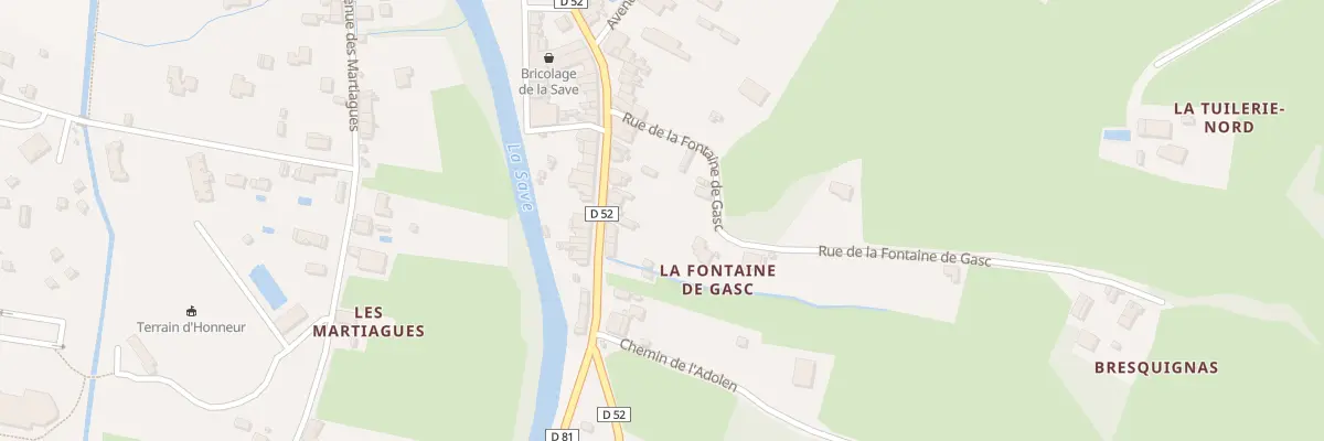Plan du 67 Rue du Pré Commun à L’Isle-en-Dodon