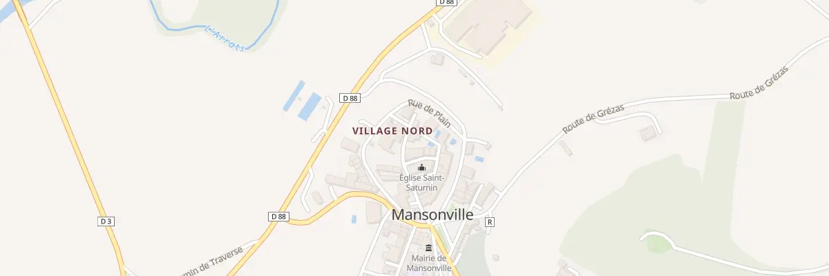 Plan du 116 Rue de l’Église à Mansonville