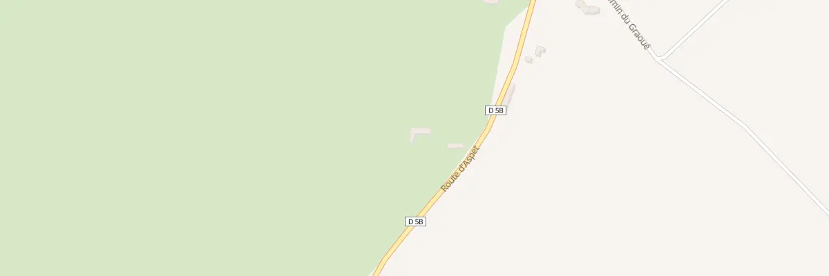 Plan du 984 Rte d’Aspet à Ganties