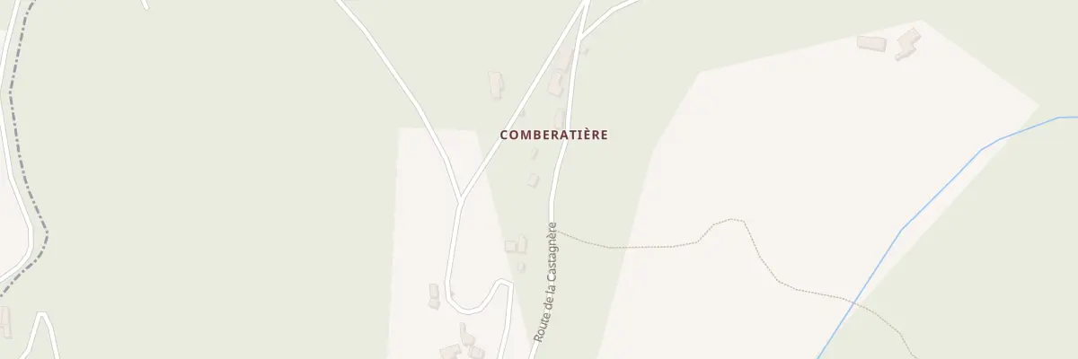 Plan du 5168 Comberatiere à Frespech