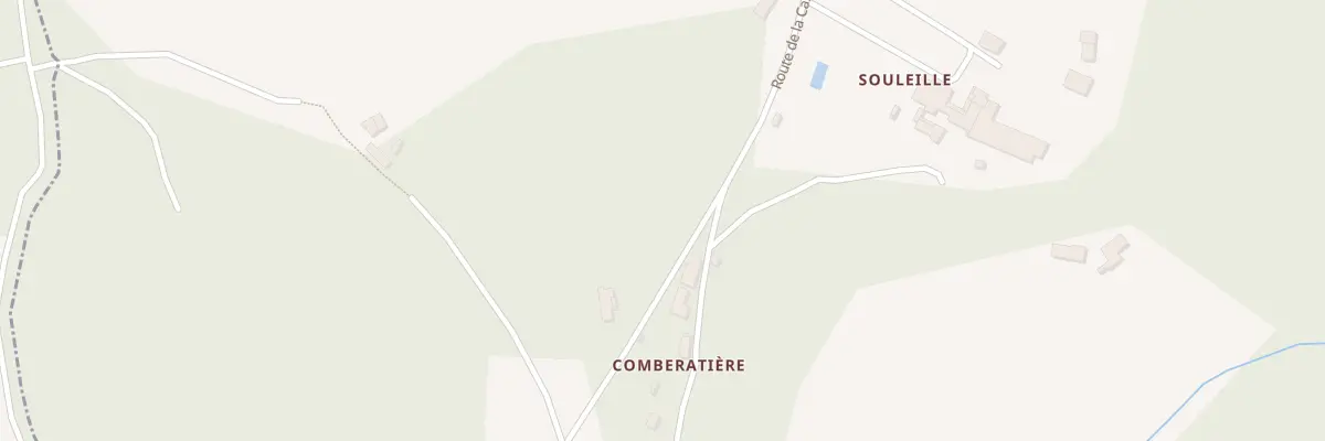Plan du 5158 Comberatiere à Frespech