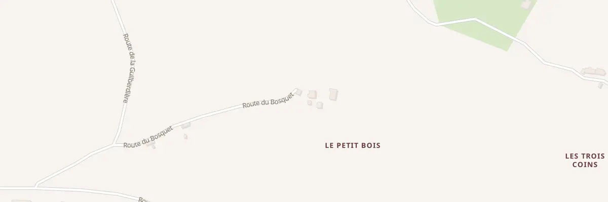 Plan du 44 Rte du Bosquet à Savigny-sur-Braye