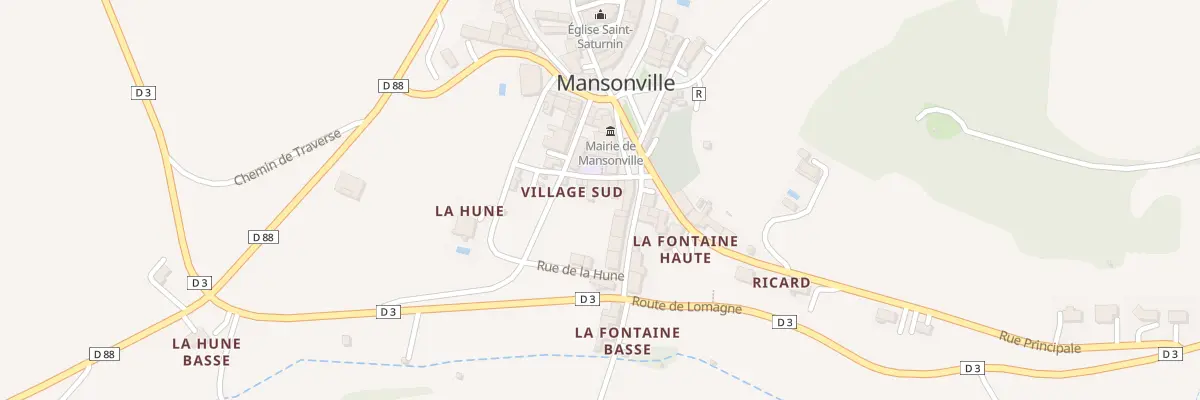 Plan du 5081 Village-Sud à Mansonville