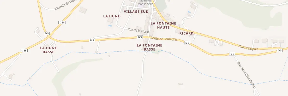 Plan du 44 Rte de la Grotte du Turc à Mansonville