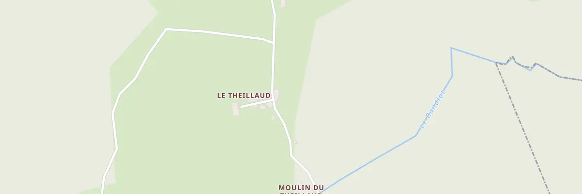 Plan du 5410A Le Theillou à Marval