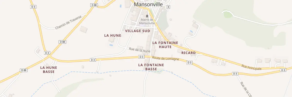 Plan du 5076 Village Sud à Mansonville