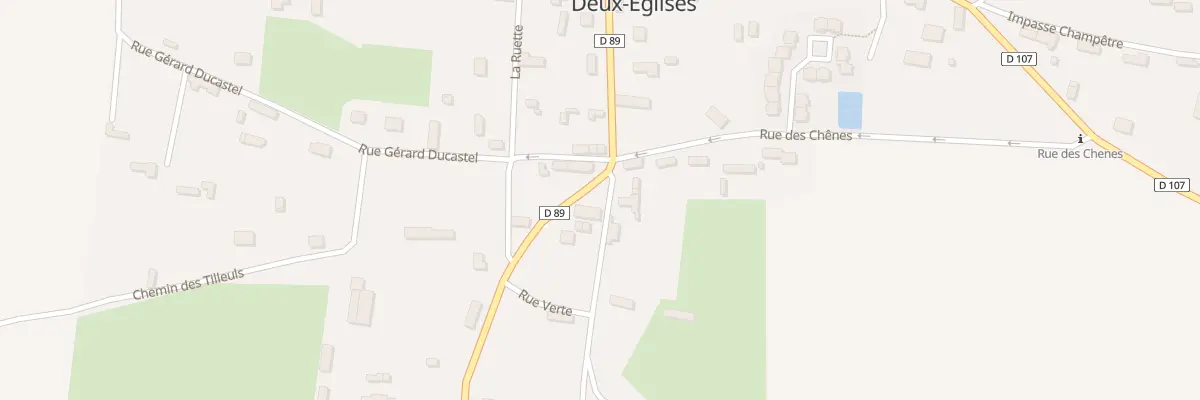 Plan du 2A Rue Ransonnette à Canville-les-Deux-Églises