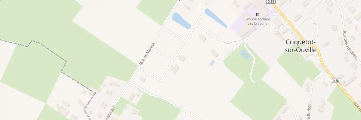 Plan du 16 Mantot à Criquetot-sur-Ouville
