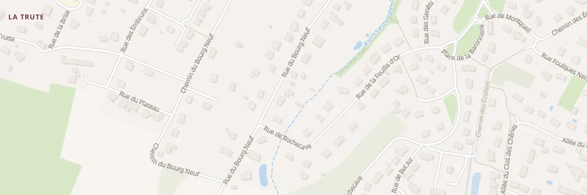 Plan du 38 Rue du Bourg Neuf à Azay-sur-Cher