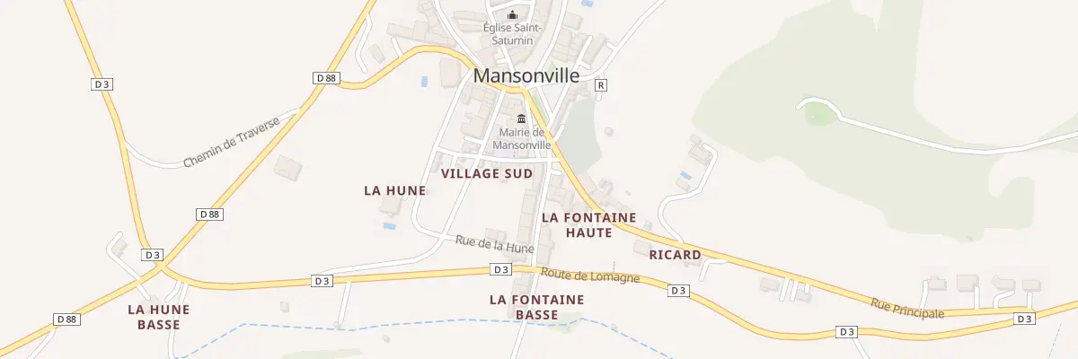 Plan du 5078 Village Sud à Mansonville