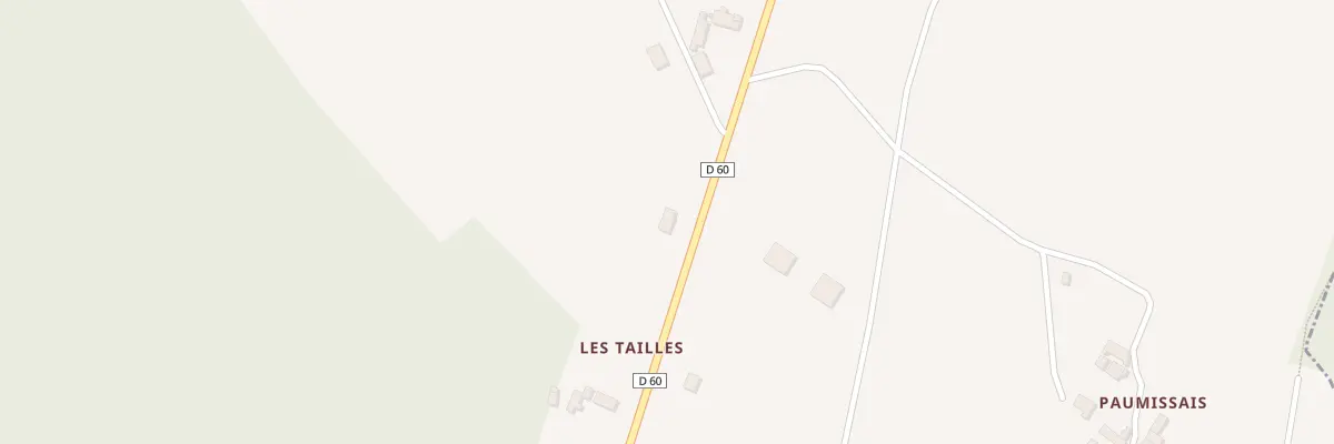 Plan du 204 La Taille à Paulmy