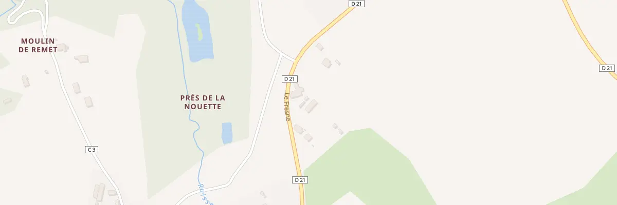 Plan du 3 Rte du Gué David à Tauxigny-Saint-Bauld