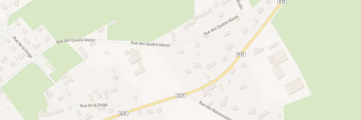 Plan du 692 Rue des Quatre Mares à Berville-en-Caux