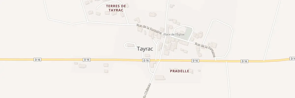 Plan du 18 Le Bourg à Tayrac