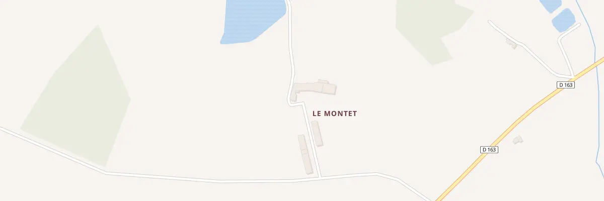 Plan du 1 Le Montet à Saint-Christophe