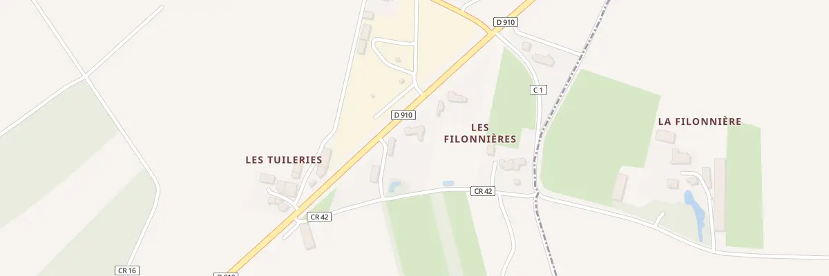 Plan du 118 Les Filonieres à Crotelles