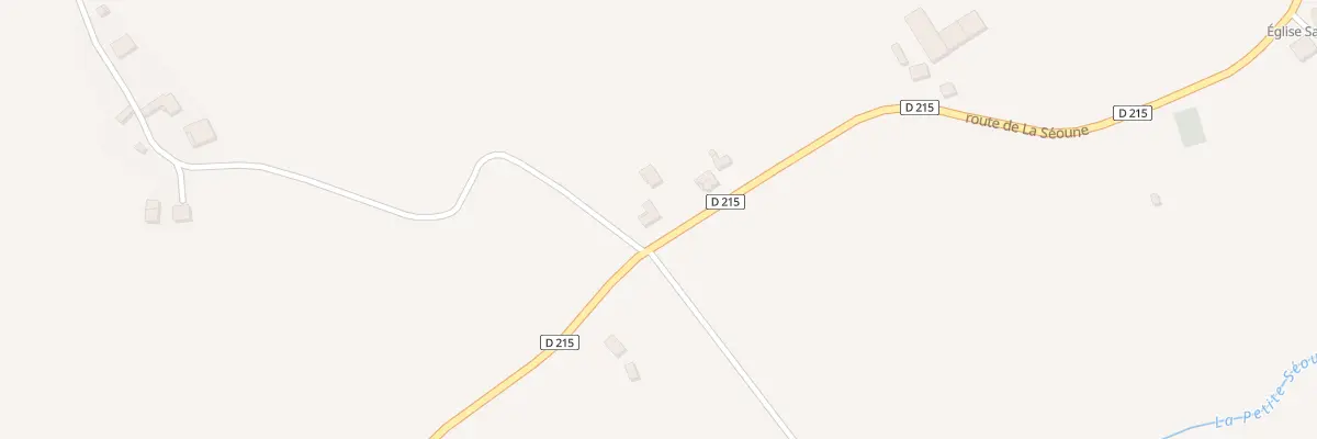 Plan du 1 Pech Guillou à Cauzac